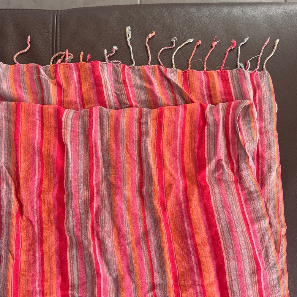Colorful Striped Scarf